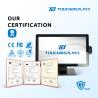 Buy cheap 18.5 Inch True Flat Touch Screen PCAP POS Terminal Printer For Supermarkets from wholesalers