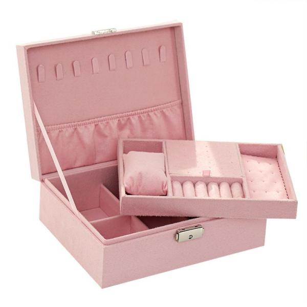 Buy cheap Large-Capacity Wooden Jewelry Storage Box for Jewelry Earrings Necklace Ring Storage Solution from wholesalers