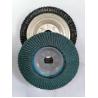 Buy cheap ODM Aluminium Oxide Flat Shaped Metal Flap Discs 4 Inch Dia from wholesalers