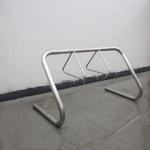 316 Stainless Steel Bike Rack Dia60*3 Steel Tube Frame Dia20 Round Steel Bar