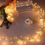 Waterproof LED Christmas String Lights Plug in/Battery Powered Christmas Lights