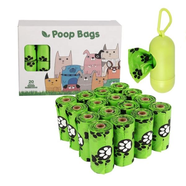 Buy cheap Pink PVA 100% Biodegradable Corn Starch Pet Dog Waste Poop Bag In Roll for Dog Owners from wholesalers