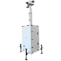 Buy cheap Mobile Surveillance Towers For Construction Site Monitoring Solutions product