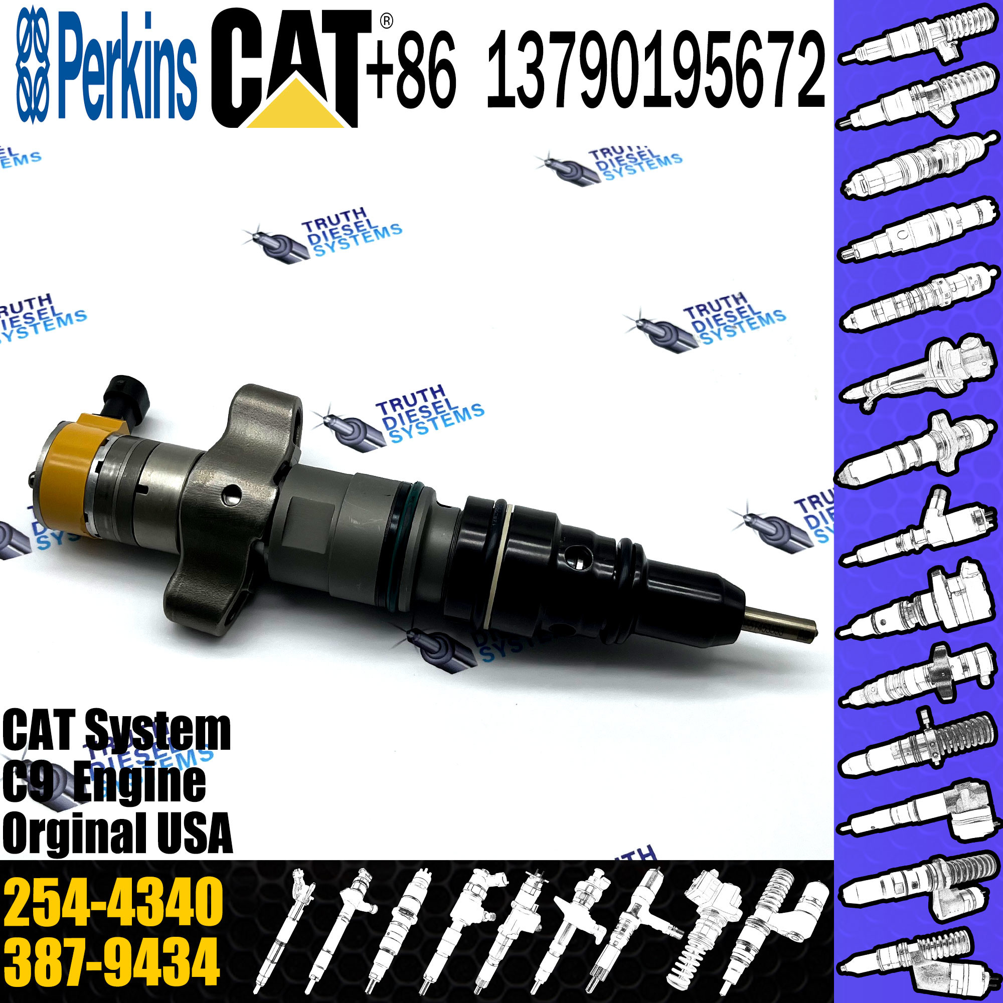 C7 C9 324D E330C E330D fuel injector 3920222 236-0962 387-9427 3879433 263-8218 235-2888 217-2570 235-9649 188-8739