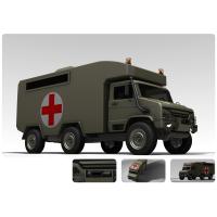 Buy cheap 160 KW Emergency Medical Vehicle / Mobile Field Hospital With 3.2L Cummins product
