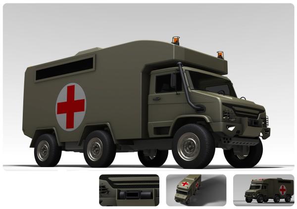 Buy cheap 160 KW Emergency Medical Vehicle / Mobile Field Hospital With 3.2L Cummins Engine from wholesalers