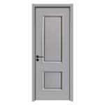Eco-Friendly and Durable Painting WPC Door Made with Wood Powder and Biodegradab