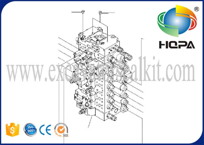 723-48-26101 723-48-26102 723-48-26103 Control Valve PC300-7
