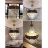 Buy cheap Led Crystal Chandelier For Living Dining Room Round Rectangle hotel lobby chandelier(WH-CY-239) from wholesalers