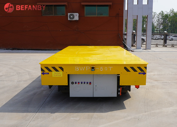 Manufacture 90t Trackless Battery Powered Transfer Carts