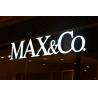 Buy cheap Weather Proof Led Frontlit Sign With Stainless Steel Frame Wear Resistance from wholesalers