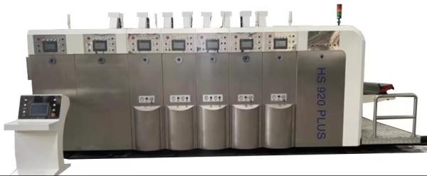 Buy cheap 380V / 220V Carton Printing Machine Flexo Printing Slotting Machine from wholesalers
