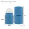 Buy cheap 50ml Plastic Roll On Bottle Fantastic Deep Blue For Body Care from wholesalers