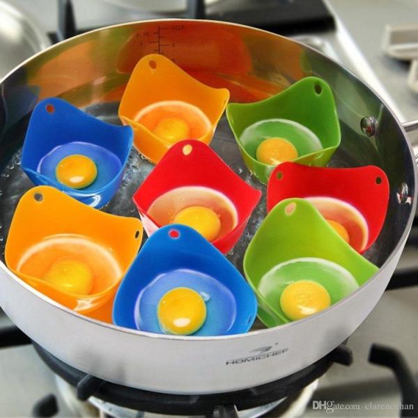 Buy cheap Factory Wholesale Microwave Non-toxic Silicone Egg Boiled Baking Tool Table Dinner Holder Boiler Silicone Egg Cooker from wholesalers