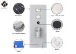Adjustable All In One LED Solar Street Light , Outdoor Solar Street Lights 20W -