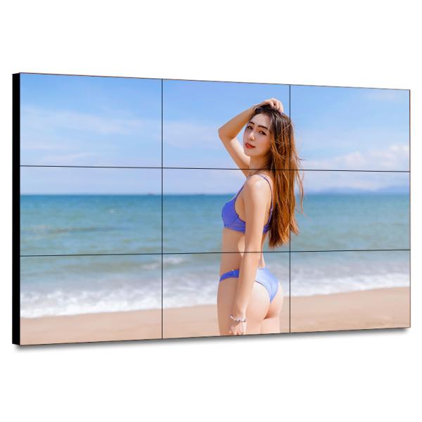 Buy cheap 0.88mm Ultra thin bezel lcd monitor 3d Video Wall System 1920X1080 500 Nits from wholesalers