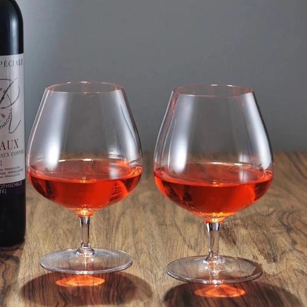 Buy cheap 250ml Decal Clear Crystal Goblet Wine Glasses Transparent Color from wholesalers