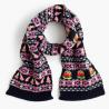 Buy cheap Warm Girls Knitted Neck Scarf With Fair Isle Jacquard Pattern 7gg Gaugel from wholesalers