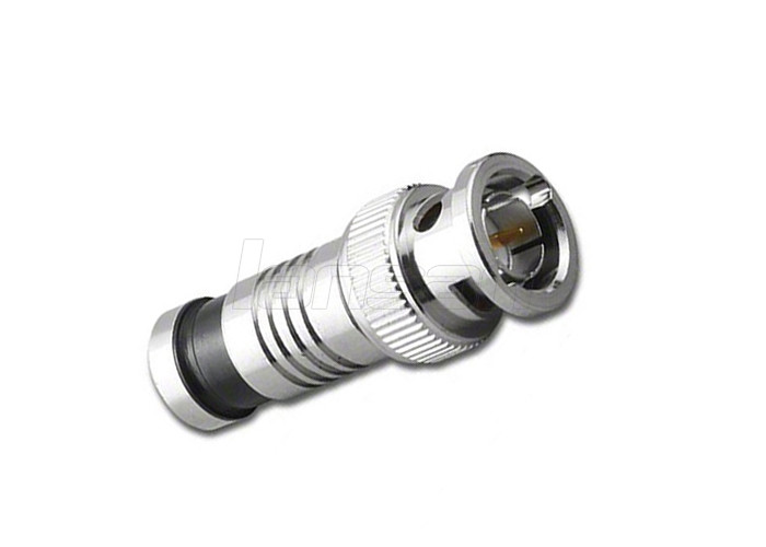 Indoor Coaxial CCTV Cable , RG6 Bare Copper Coaxial Cable 60% Braiding Coverage