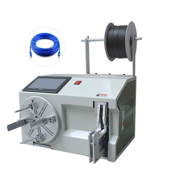 Buy cheap 75-140mm Tie Semi Automatic Wire Winding Machine USB Cable Tying Machine from wholesalers