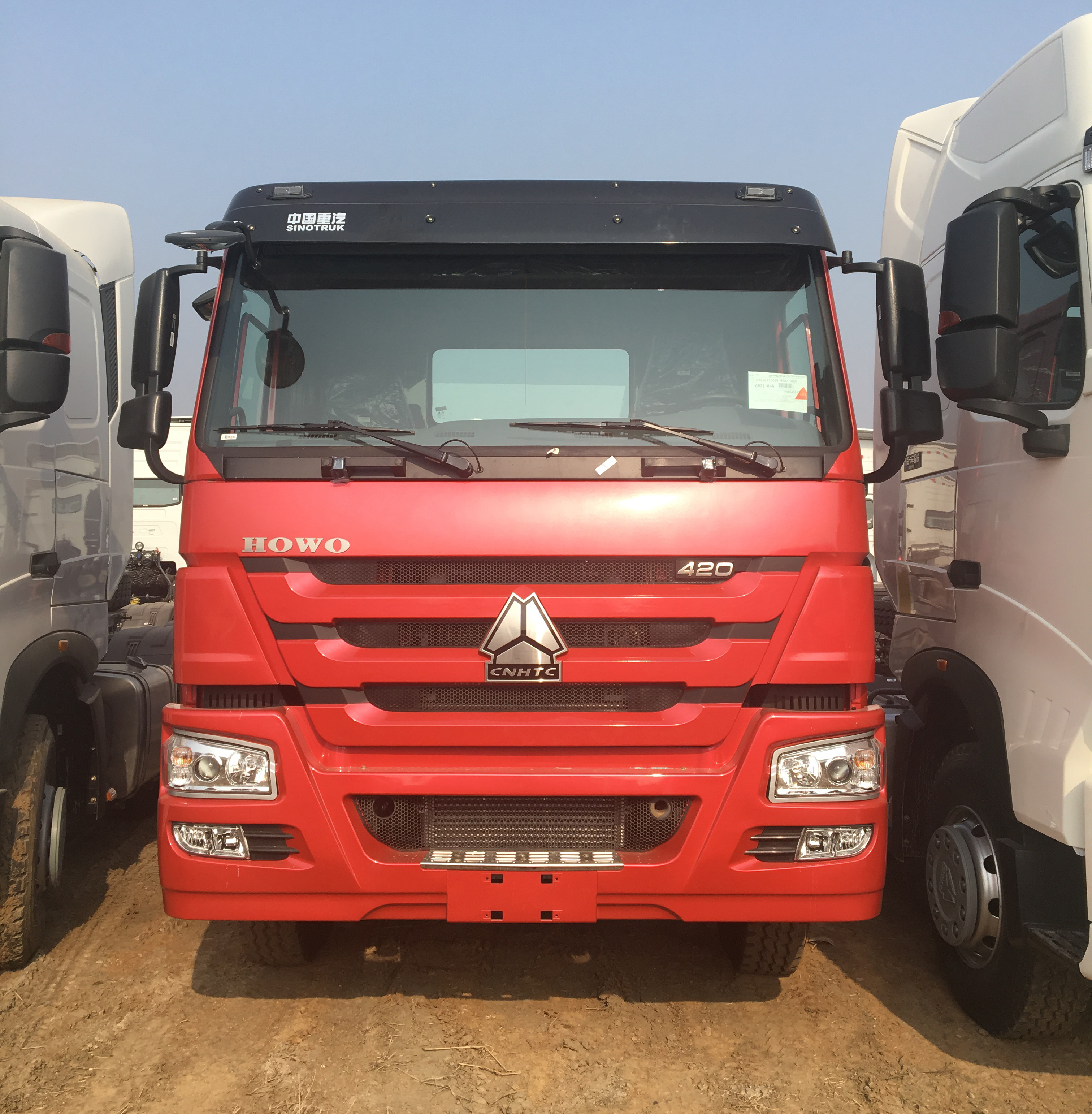 360° Rear Camera 6*6/4*2 A7 Tractor Truck Used Trailer Truck Head for Your Business