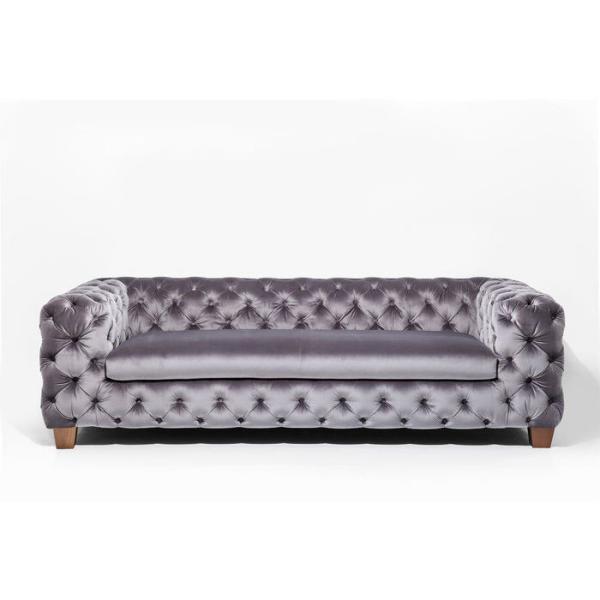 Buy cheap Event weedding long back wooden sofa button tufted sofa with nice cushion event armrest sofa furniture from wholesalers