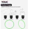 Buy cheap Green OM Nylon Oil Ring Gasket Hydraulic Cylinder Oil O Ring Seals For Machinery Repair from wholesalers