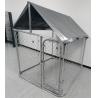 Buy cheap Galvanized Chain link wire mesh with waterproof canopy dog cage from wholesalers