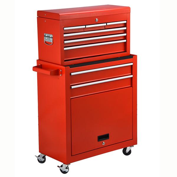 Buy cheap Swivel Wheels 8 Drawer Rolling Tool Chest from wholesalers