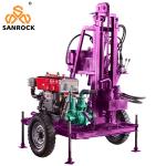 700*700*2500mm Trailer Mounted Rotary Drilling Rig for Deep Water Well Drilling