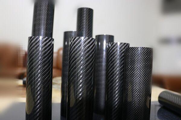 Buy cheap Large diameter carbon fiber tube , hot sale 3K twill weave 50mm carbon fiber tube from wholesalers