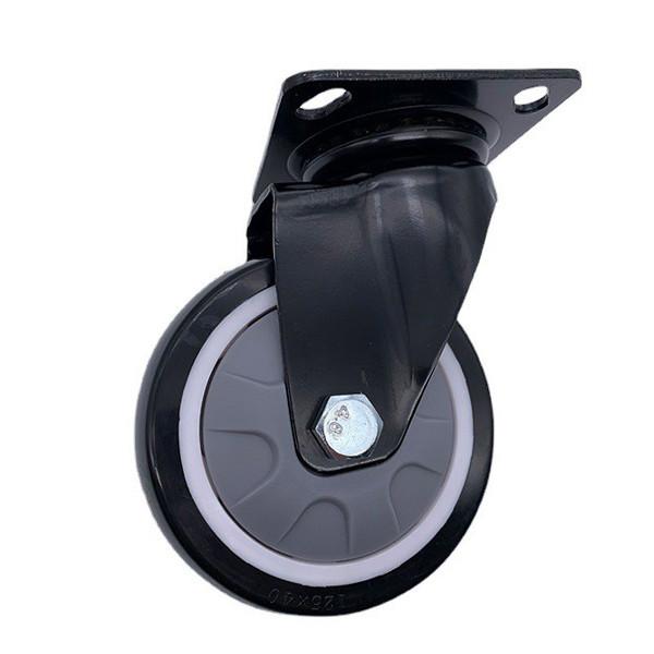 Buy cheap Swivel Medium Duty TPE Industrial Caster Wheels 150MM from wholesalers