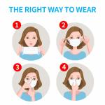 Soft Disposable Medical Surgical Mask 3 Layers Medical Materials 95% - 99.9% BFE