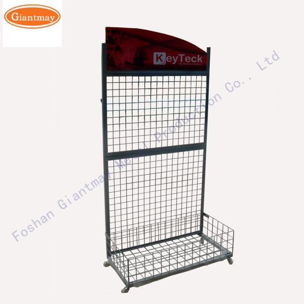 Buy cheap Floor Standing Glove Socks Stand Wire Grid Display from wholesalers