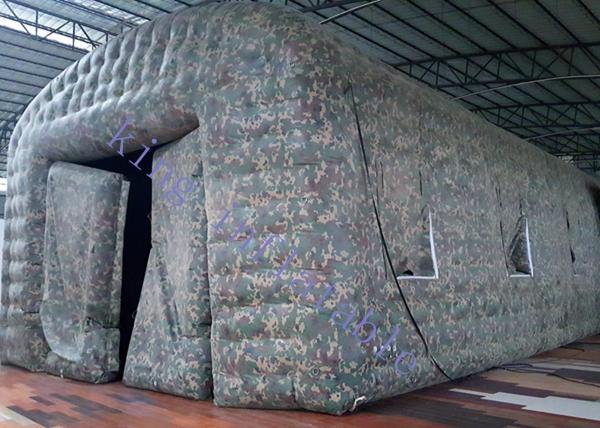 Buy cheap Giant PVC Tarpaulin Inflatable Event Tent , Military Outdoor Event Tent from wholesalers