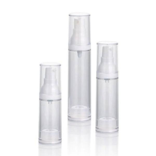 Buy cheap AS Airless Pump Bottle 15ml 30ml 50ml With PS Cap for Cream Dispensing from wholesalers