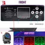 RGBW 4in1 37*15W LED High Brightness Moving Head Light For Live Show