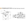 Buy cheap 450kg Load 8 Inch 200mm Heavy Duty Castor Wheels With Brake 738-26 from wholesalers