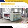Buy cheap Flexo Multi Color Printing Slotting Die Cutting Machine CE Certificate from wholesalers