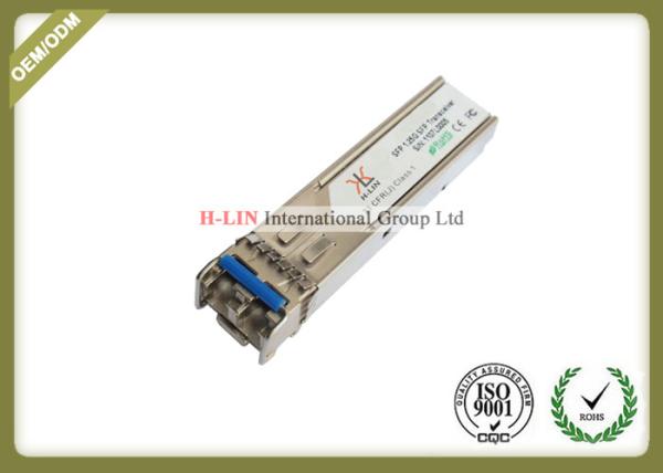 Buy cheap 1.25G CWDM Fiber Optic SFP Fiber Module Transceiver 80km Transmission Distance from wholesalers