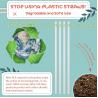 Buy cheap Compostable Straws 7 3/4 Inch Long - Clear Disposable Straws, Eco Friendly Drinking Straw For Milkshake Smoothies from wholesalers