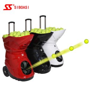 Buy cheap S4015 Tennis Feeder Machine With LCD Screen Double Ball Divider from wholesalers