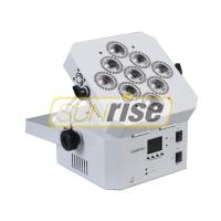 Buy cheap Wireless Dmx Led Par Can Light , 9x18w Battery Operated Dj Lights Improve product