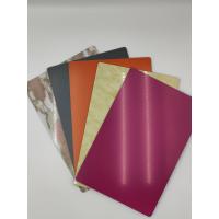 Buy cheap DHPE Coated ACP Brushed Aluminum Composite Panel 2mm Thickness Wooden product