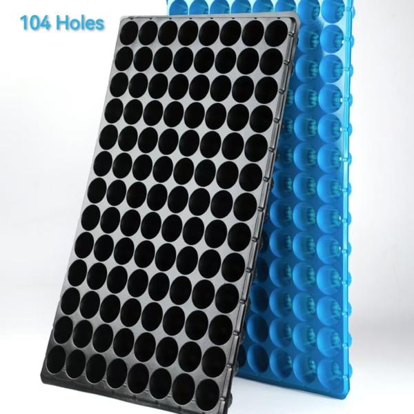 Buy cheap 104 Cells Hole Nursery Seedling Tray Planting Plastic Nursery Tray For Garden from wholesalers