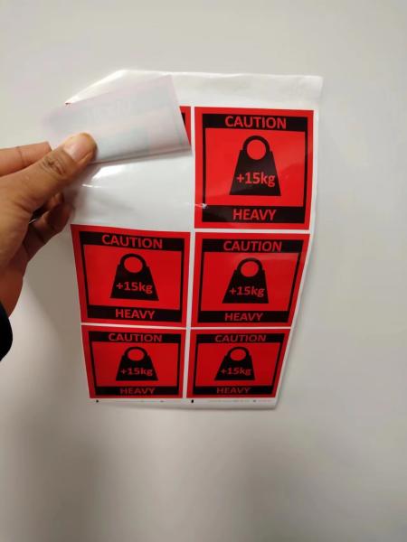 Buy cheap CMYK Digital Print Tech Product Identifying Stickers For Product Identification from wholesalers
