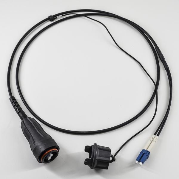 Buy cheap Armored Fullaxs Fiber Optic Cable Patch Cord to DLC Duplex Fiber Optic Cable from wholesalers