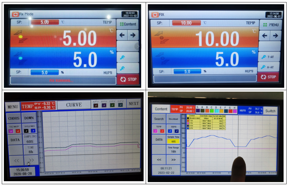 USB/RS232 Humidity Test Chamber 10-98%RH Power Supply AC 220V OR 380V