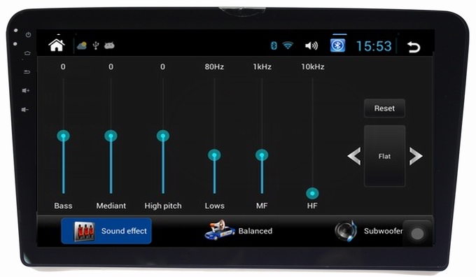 Ouchuangbo VW Santana android 4.2 10.1 big screen dvd radio multimedia suppport 1024*600 canbus