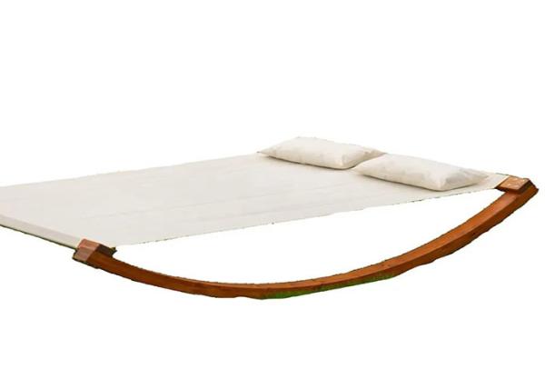 Buy cheap Pool Sun Lounger Outdoor Furniture Red Brown Wooden Lounger For Adults / Kids from wholesalers